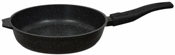 Сковорода Гранит black С026802 26см,ст.кр.,с-руч