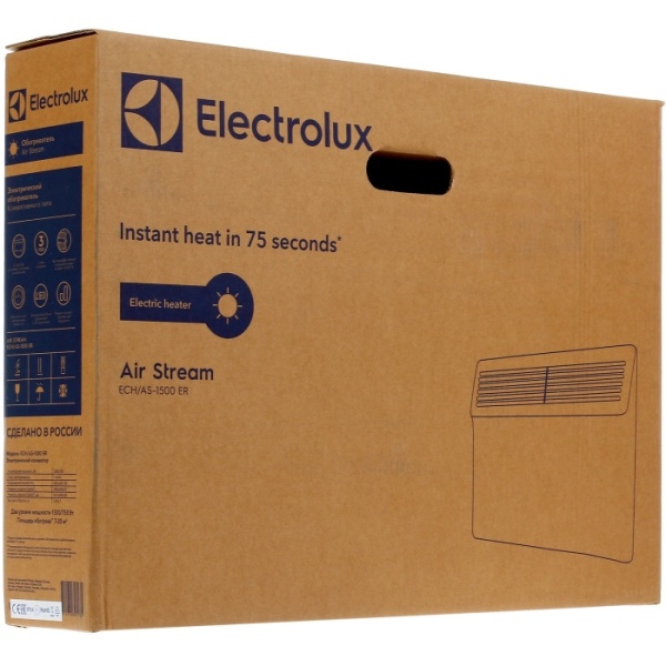 5. Конвектор ELECTROLUX ECH-AS-1500 ER 1,0кВт, эл.термостат