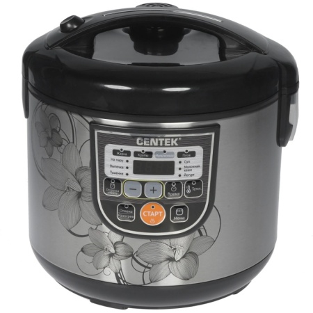 1. Мультиварка Centek CT-1498 700Вт, 5.0л, 10 программ + 28 программ Мультишеф