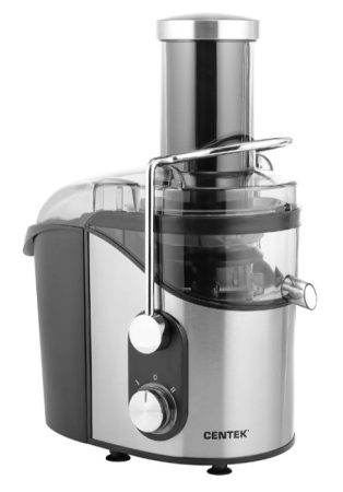 1. Соковыжималка Centek CT-1212  1200Вт, 2 скор. + Pulse, стакан 1100 мл, горловина 75мм