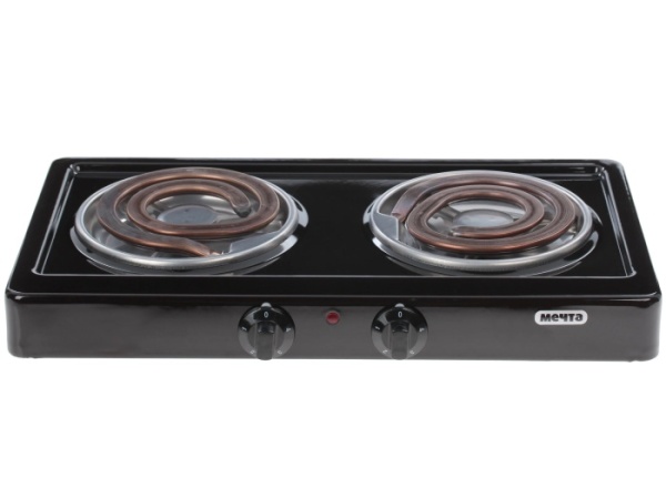 1. Плитка электр.Мечта-211Т ЭПТ-2конф. 2,0кВт черная Златоуст