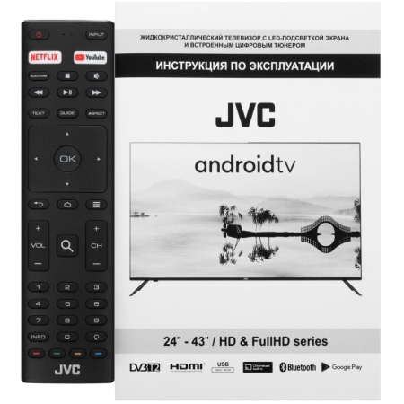 4. Телевизор LED JVC LT-32M590 SMART