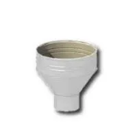 Воронка ПЭ ф100мм RAL9003 белый